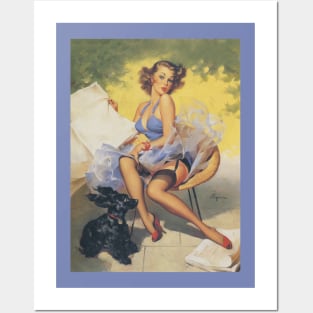 Gillette Elvgren Posters and Art